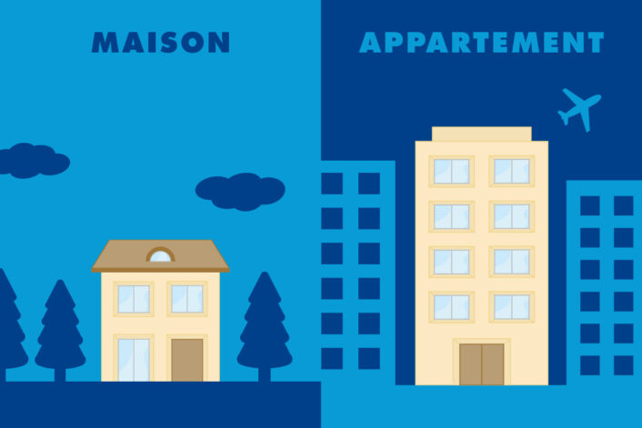 Maison ou appartement ?