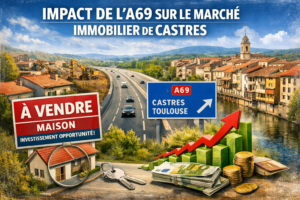 impact A69 sur le marche immobilier de castres