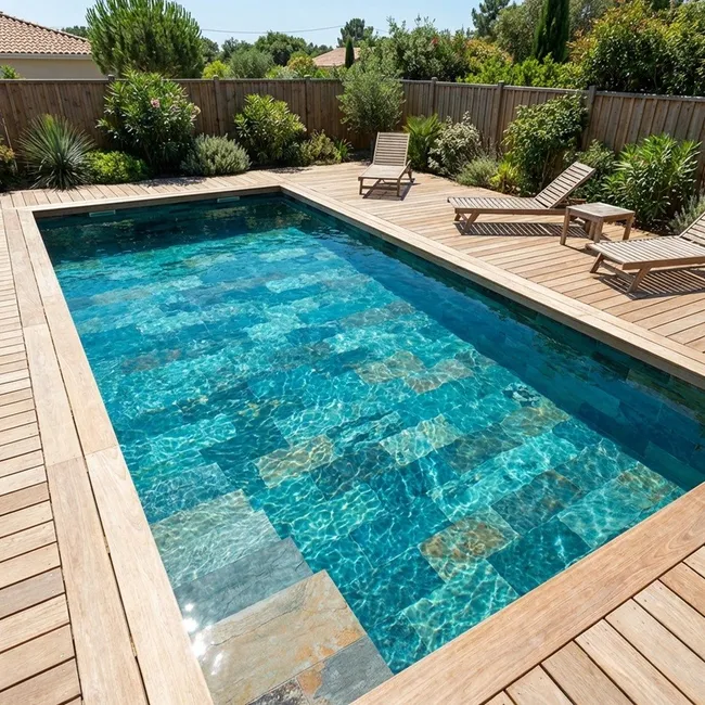 travaux non déclarés les piscines