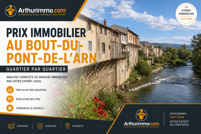 prix immobilier bout du pont de l arn