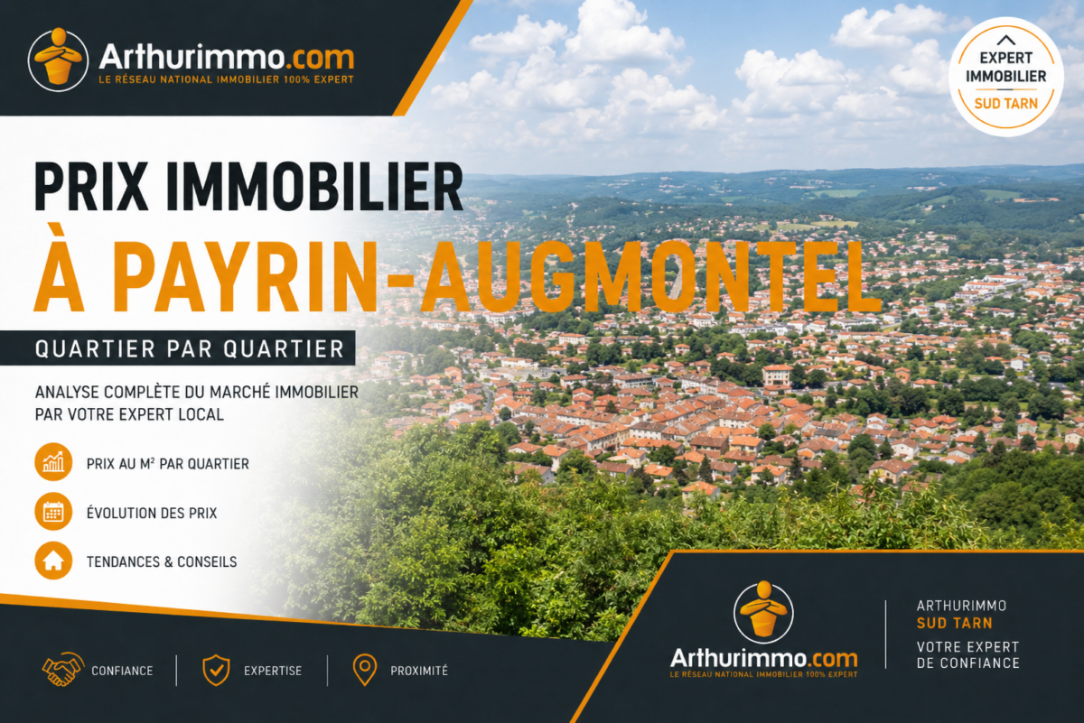 prix immobilier payrin augmontel